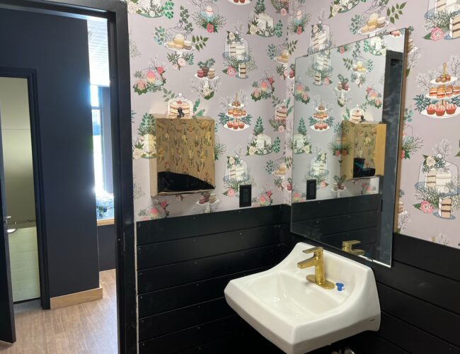 Bathroom wallcovering